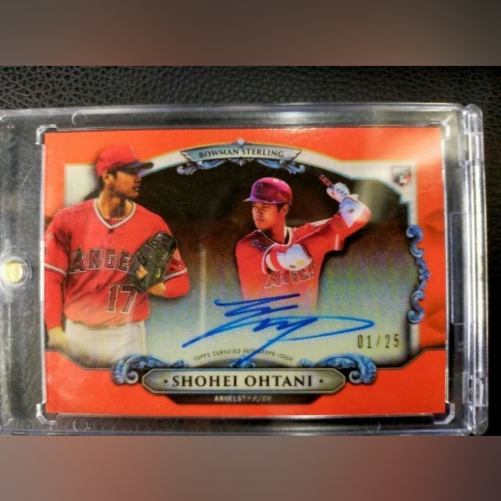 2018 Bowman Chrome "RED" Sterling Continuity Shohei Ohtani RC Gem Mint *RP